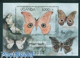 Delcampe - Uganda 2000 Butterfy S/s, Mint NH, Nature - Butterflies - Autres & Non Classés