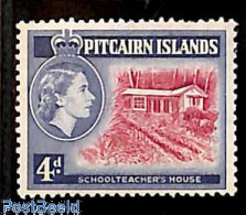 Delcampe - Pitcairn Islands 1958 Definitive 1v, Unused (hinged), Science - Education - Autres & Non Classés
