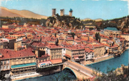 Delcampe - FOIX Vue Generale De La Ville Et Les Bords De L Ariege 17(scan Recto-verso) MA974 - Foix