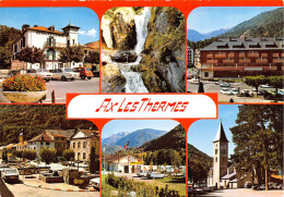 Delcampe - AX LES THERMES La Ville La Cascade Des Bezines Le Camping Municipal 6(scan Recto-verso) MA974 - Ax Les Thermes