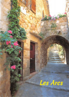 Delcampe - LES ARCS SUR ARGENS Un Village Medieval Au Coeur De La Provence Une Ruelle Typique 24(scan Recto-verso) MA971 - Les Arcs