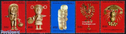 Delcampe - Peru 1972 Old Peruvian Art 5v, Mint NH - Autres & Non Classés