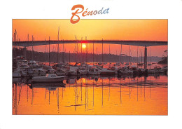 Delcampe - BENODET Derniers Reflets Sur Le Pont De Cornouaille 18(scan Recto-verso) MA967 - Bénodet