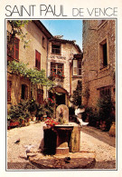 Delcampe - SAINT PAUL DE VENCE La Placette 8(scan Recto-verso) MA966 - Saint-Paul