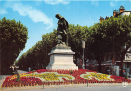 Delcampe - BEZIERS Les Allees Avec La Statue De Pierre Paul Riquet 28(scan Recto-verso) MA963 - Beziers
