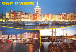 Delcampe - CAP D AGDE Ferrie Nocturne 4(scan Recto-verso) MA963 - Agde