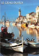 Delcampe - LE GRAU DU ROI Le Port De Peche Au Fond Le Phare 18(scan Recto-verso) MA961 - Le Grau-du-Roi