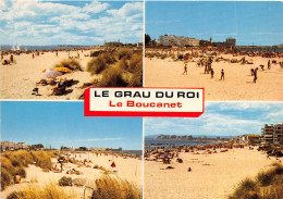 Delcampe - LE GRAU DU ROI La Plage Du Boucanet 14(scan Recto-verso) MA961 - Le Grau-du-Roi