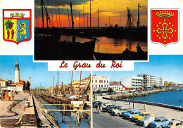 Delcampe - LE GRAU DU ROI Porte De La Camargue Coucher De Soleil Le Canal 23(scan Recto-verso) MA961 - Le Grau-du-Roi