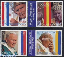 Delcampe - Vatican 2004 Pope Travels 4v, Mint NH, Religion - Pope - Neufs