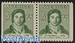 Delcampe - Sweden 1942 C.W. Von Scheele Booklet Pair, Mint NH, Science - Chemistry & Chemists - Neufs