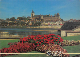 Delcampe - GIEN Vue Generale Le Chateau Au Bord De La Loire 33(scan Recto-verso) MA986 - Gien