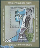 Delcampe - Guinea Bissau 1981 Picasso S/s, Mint NH, Art - Modern Art (1850-present) - Pablo Picasso - Guinée-Bissau
