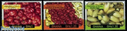 Delcampe - Ghana 2009 Vegetables 3v, Mint NH, Health - Food & Drink - Alimentation