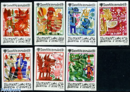 Delcampe - Hungary 1979 Int. Year Of The Child 7v Imperforated, Mint NH, Nature - Various - Fish - Poultry - Year Of The Child 1979 - Ungebraucht