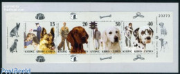 Delcampe - Cyprus 2005 Dogs Booklet, Mint NH, Nature - Various - Dogs - Stamp Booklets - Police - Neufs