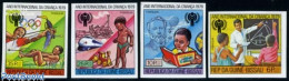 Delcampe - Guinea Bissau 1979 Int. Year Of The Child 4v Imperforated, Mint NH, Science - Sport - Transport - Various - Education .. - Waffenschiessen