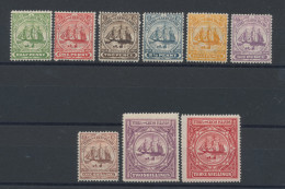 Delcampe - 1900-04 TURKS AND CAICOS, N. 101/109 - 9 Valori MH* - Andere & Zonder Classificatie