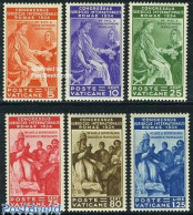 Delcampe - Vatican 1935 Jurists Congress 6v, Mint NH, Religion - Various - Religion - Justice - Neufs