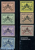 Delcampe - Vatican 1939 Death Of Pius XI 7v, Mint NH, History - Coat Of Arms - Neufs