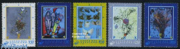 Delcampe - Vatican 1995 50 Years United Nations 5v, Mint NH, History - United Nations - Art - Modern Art (1850-present) - Neufs