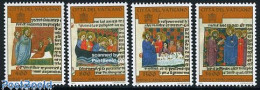 Delcampe - Vatican 1997 Holy Year 2000 4v, Mint NH, Religion - Transport - Religion - Ships And Boats - Art - Books - Neufs