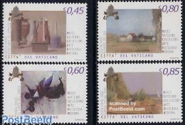 Delcampe - Vatican 2004 Modern Art 4v, Mint NH, Art - Modern Art (1850-present) - Paintings - Neufs