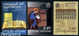 Delcampe - Vatican 2009 IFLA Conference 3v, Mint NH, Religion - Bible Texts - Religion - Art - Books - Neufs
