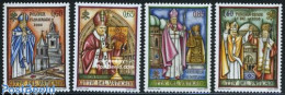 Delcampe - Vatican 2007 Pope Travels 4v, Mint NH, Religion - Pope - Neufs