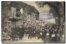 Delcampe - CPA Militaria Chasseurs Alpins Ambigu Les Dernieres Cartouches - Uniforms