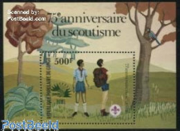 Delcampe - Congo Republic 1985 Italia 85 Overprinted S/s, Mint NH, Sport - Scouting - Autres & Non Classés