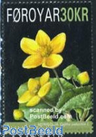 Delcampe - Faroe Islands 2008 Flower 1v, Mint NH, Nature - Flowers & Plants - Autres & Non Classés