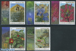 Delcampe - Greece 2010 Local Stamps, Mount Athos 5v, Mint NH, Nature - Flowers & Plants - Frogs & Toads - Neufs
