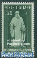 Delcampe - Italy 1950 Guid D Arezzo 1v, Mint NH, Performance Art - Science - Music - Inventors - Sonstige & Ohne Zuordnung