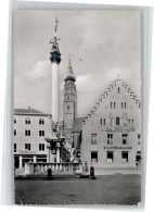 Delcampe - Straubing Dreifaltigkeitssaeule Jacobskirche - Straubing