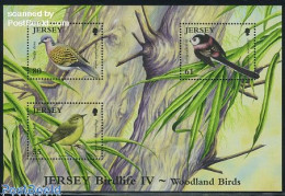 Delcampe - Jersey 2010 Birdlife IV S/s, Mint NH, Nature - Birds - Jersey