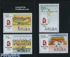 Delcampe - Aruba 2008 Beijing Olympics 4v, Mint NH, Sport - Judo - Olympic Games - Autres & Non Classés