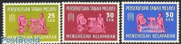 Delcampe - Malaysia 1963 Freedom From Hunger 3v, Unused (hinged), Health - Nature - Food & Drink - Freedom From Hunger 1963 - Cat.. - Alimentation
