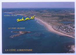Delcampe - {105123} La Bretagne Pittoresque , De Guidel à Lorient Par La Route Côtière, La Plage Du Fort Bloqué - Bretagne