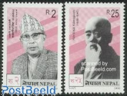 Delcampe - Nepal 2002 Persons 2v, Mint NH - Népal