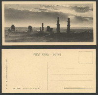 Delcampe - Egypt Old Postcard Cairo The Tombs Of Mamelouks Tombeaux Le Caire Bookmark Style - Sonstige & Ohne Zuordnung