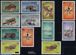 Delcampe - Tuvalu 1984 On Service 12v, Mint NH - Autres & Non Classés