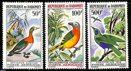 Delcampe - Dahomey 1966 Birds 3v, Mint NH, Nature - Birds - Geese - Autres & Non Classés