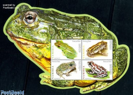 Delcampe - Namibia 2011 Frogs S/s, Mint NH, Nature - Animals (others & Mixed) - Frogs & Toads - Reptiles - Namibia (1990- ...)