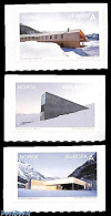 Delcampe - Norway 2011 Tourism, Modern Architecture 3v S-a, Mint NH, Various - Tourism - Art - Modern Architecture - Ungebraucht