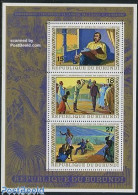 Delcampe - Burundi 1973 Livingstone, Stanley S/s, Mint NH, History - Explorers - History - Explorateurs