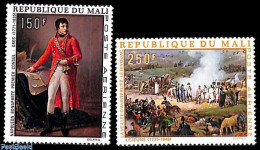 Delcampe - Mali 1969 Napoleon I 2v, Mint NH, History - History - Napoleon - Art - Paintings - Napoléon