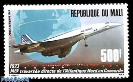 Delcampe - Mali 1988 Concorde 1v, Mint NH, Transport - Concorde - Aircraft & Aviation - Concorde