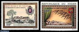 Delcampe - Niger 1971 Napoleon 2v, Mint NH, History - History - Napoleon - Napoléon