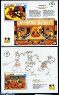 Delcampe - Saint Vincent 1992 Orphans Benefit 2 S/s, Mint NH, Performance Art - Theatre - Art - Disney - Theatre